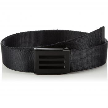 adidas Webbing - Cinturón para hombre, color negro, talla M