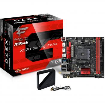 Placa Base ASRock X370 Gaming-ITX/AC con Zócalo AM4 para AMD Ryzen Mini ITX