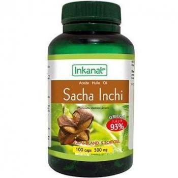 Inkanat Aceite de Sacha Inchi 100 Cápsulas Blandas de 500mg