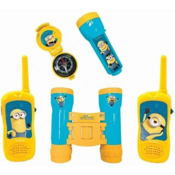 Lexibook Kit Aventurero Los Minions con Walkie Talkies Rango 120m