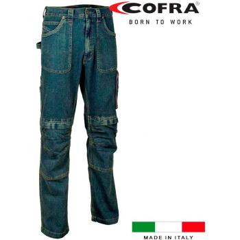 Pantalón de Trabajo Cofra Dortmund Color Azul Marino Talla 56