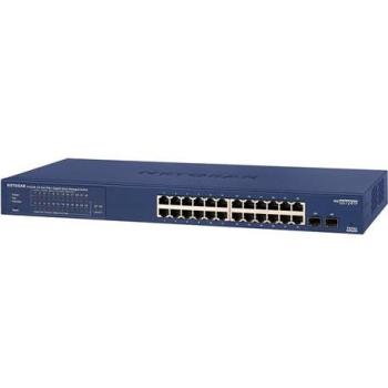 Netgear 24-Port Gigabit PoE+ Managed Ethernet Switch with SFP Ports