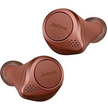 Jabra Elite Active 75t, Auriculares deportivos inalámbricos con Cancelación Activa de Ruido y batería de larga duración para llamadas y música , Sienna