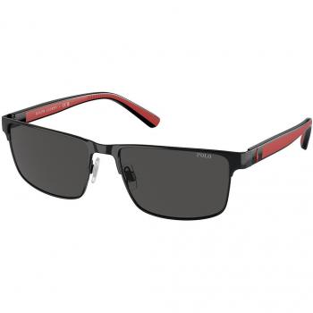 Polo Ralph Lauren PH3155 922387 Men's Sunglasses Black Size 57