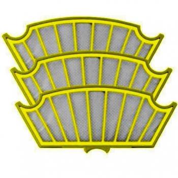 iRobot 81501 - Pack de 3 filtros, color amarillo