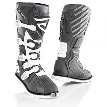 Acerbis Botas de Cross X-Race Grises - Botas de motocross, color gris, talla 40