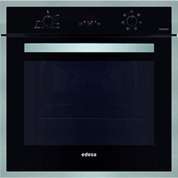 EDESA - Modelo: EOE-7040 BK , Capacidad de 70 L , Horno multifunción Plus de 6 programas de cocinado y 2 Especiales , Eficiencia energética: A, Cristal: Negro, 2200 W, 70 litros, Acero Inoxidable