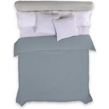 Funda Nórdica Alexandra House Living Acero Gris