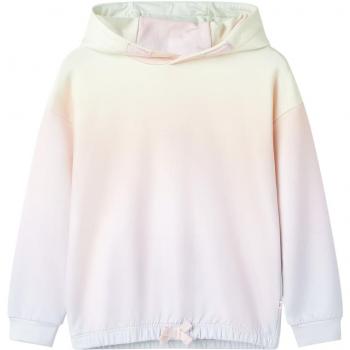 Sudadera infantil con capucha blanca estrellada 128