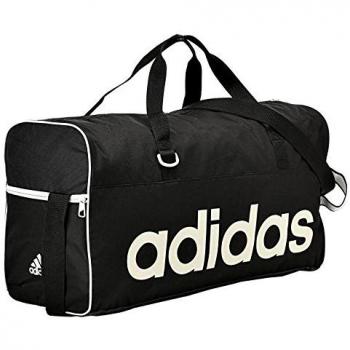 adidas Tasche Linear Performance Teambag M Bolsa, Unisex, Negro/Blanco