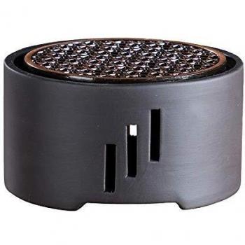 Jroyseter Tetera de cerámica Calentador Calentador de té Soporte de la Vela con el Metal del té del Estante Estufa Leche Calentador Home Cafe Milk Tea