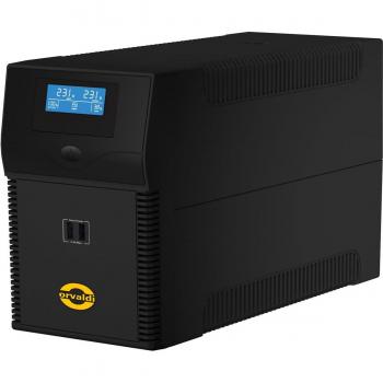 UPS ORVALDI i1000 LCD USB 1000VA/600W Línea Interactiva
