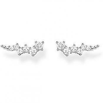Pendientes Ear Climber de Mujer THOMAS SABO en Plata Esterlina 925 con Zircón Blanco H2157-051-14