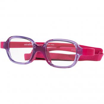 Miraflex MF4004 Kids K621 Kids' Eyeglasses Purple Size 42 - Blue Light Block Available
