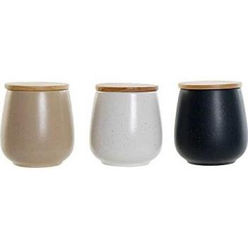 Bote DKD Home Decor Madera de caucho Gres