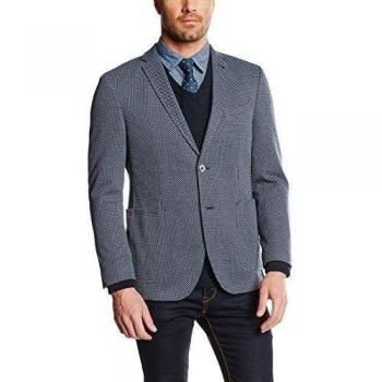 OTTO KERN 65030 / 84819-Chaqueta de traje Hombre    azul
