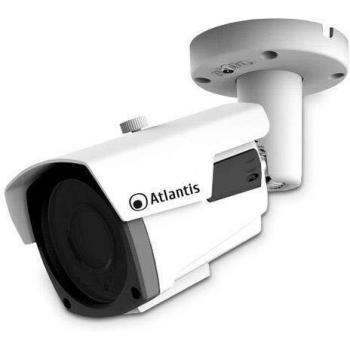 Cámara de vigilancia IP Bullet Atlantis Ultraplex A11-UX826A-BPV 3MP 1920x1080 H.264/H.265 PoE IR hasta 30m