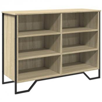 Aparador madera de ingeniería roble Sonoma 101x35,5x74,5 cm