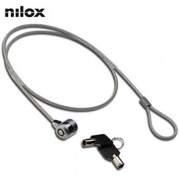 Nilox MGLP40501M - Cañado para ordenador portátil, con llave