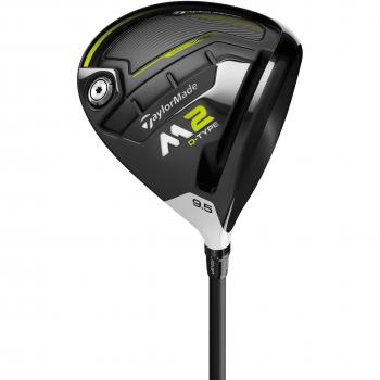 TaylorMade M2 + D-Type Drivers de Golf, Hombre, Negro, 10.5