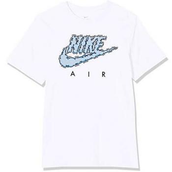 NIKE M NSW Air Illustration tee Camiseta de Manga Corta, Hombre, White, XL