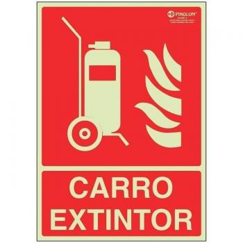 SEÑAL 7013 PLÁSTICO 297x210 CARRO EXTINTOR LUMINISCENTE