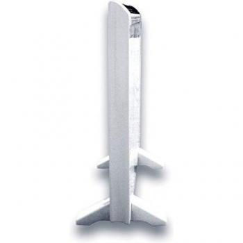 LODEL RA4 | Emisor Térmico Bajo Bajo Consumo | 600W | 6 Elementos de Aluminio | 5m2 | Calentamiento Rápido | Programable | Mando a Distancia | 3 Modos | Incluye patas y soporte para pared.