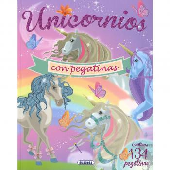 Unicornios con pegatinas