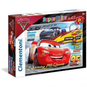 Puzzle Cars 3 Maxi de 24 piezas
