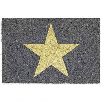 Star, Fussmatte, grau