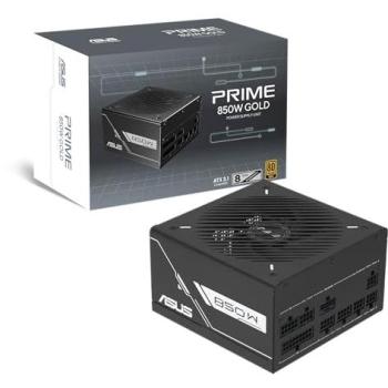 Fuente de Alimentación Asus Prime 850G 850W ATX 3.1 Modular 80 PLUS Gold Negra