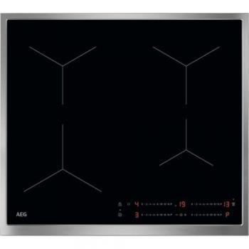 Placa de Inducción AEG TO64IA0FXB 60 cm Autonoma 4 Zonas 7,4 kW con Touch Control