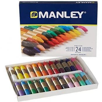 Manley 150 MNC00088 - Pencil Box with 50 Crayons