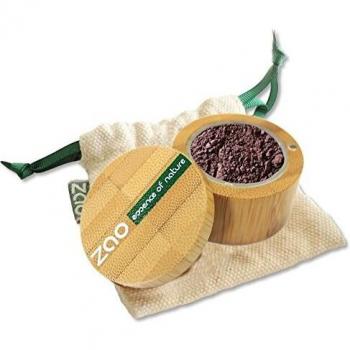Zao Organic Makeup - sombra de ojos Mineral toque suelta polvo iridiscente berenjena 534-2 gramos