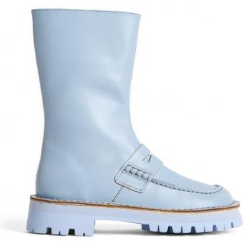 CAMPERLAB Eki Ankle Boots for Women - Blue, Size 38, Smooth Leather