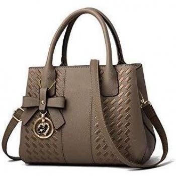 Jeniulet Bolsos para mujer Moda para mujer Cuero de PU con asa superior Bolsos de asas de hombro