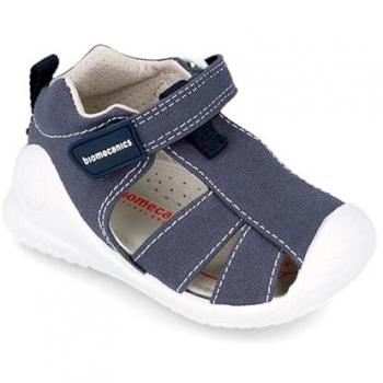 Sandalias Biomecanics Lona Básica Marino Infantil 232191