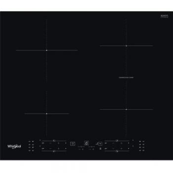 Placa de Inducción Integrada Whirlpool 59 cm Negra con 4 Zonas y Estufa de Gas Portátil