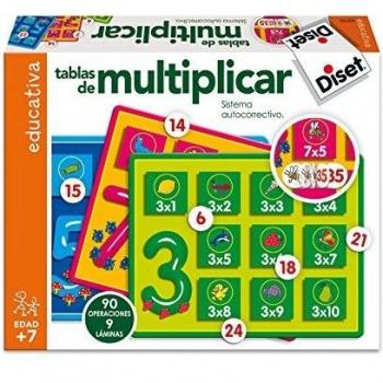 Diset 63730 - Tablas De Multiplicar