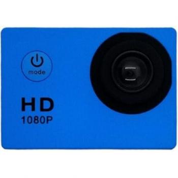 Cámara de Acción Impermeable 12MP HD 1080P con 32GB, Mini Videocámara para Deportes al Aire Libre