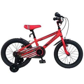 Umit 16 Xt16 Bicicleta Infantil Pulgadas a Partir 4 años, Unisex niños, roja