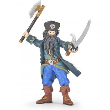PAPO Pirates and Corsairs Blackbeard Toy Figure - Green