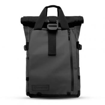 WANDRD PRVKE 41L Black Waterproof Camera Backpack with Expandable Roll Top