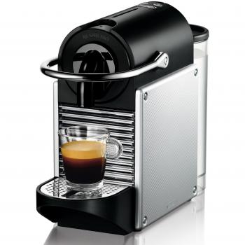 De'longhi Nespresso Pixie Metal Grey EN125S - Cafetera monodosis