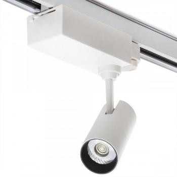Foco de Carril LED 10W 900Lm CRI90 Lyla Trifásico 40.000H