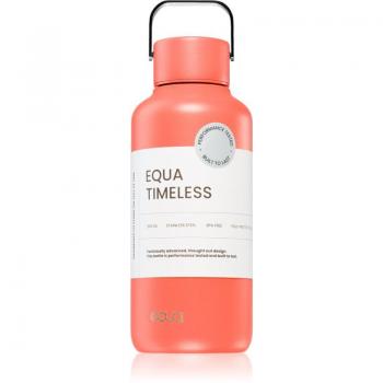 Equa Timeless Stainless Steel Water Bottle Small 600 ml - Color: Aperol