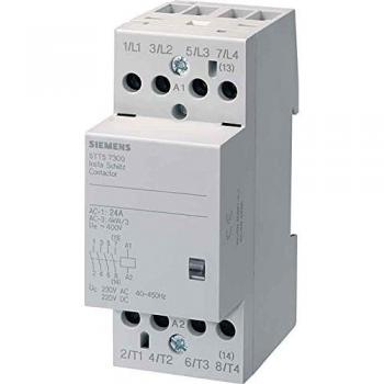 Siemens Contactores INSTA 4 NO 40A AC 230/400V, Control AC 230V, DC 220V (5TT50400)
