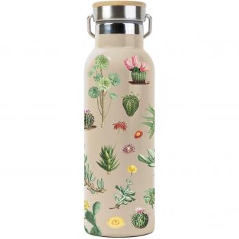 Botella Metálica 500ml Kokonote Botanical Cacti