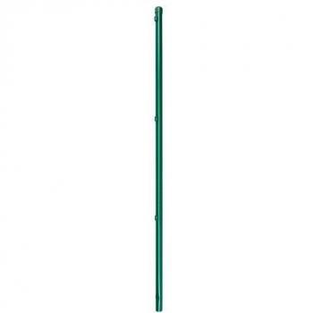 Poste de Clôture Galvanizado Verde 34mm x 1500mm para Cercas de Malla con Longitud de Inserción de 100cm