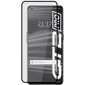 Protector de Cristal Templado 5D Completo Negro para Realme GT 2 Pro 5G
